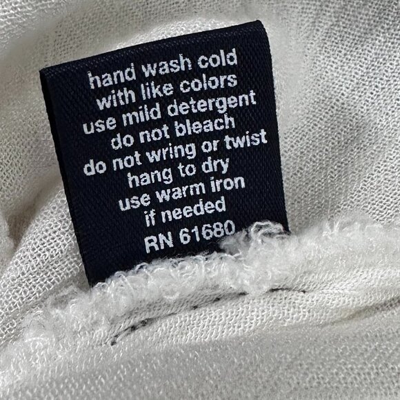 Cream Top w/ Gold Embroidery (M) - Picture 4 of 4